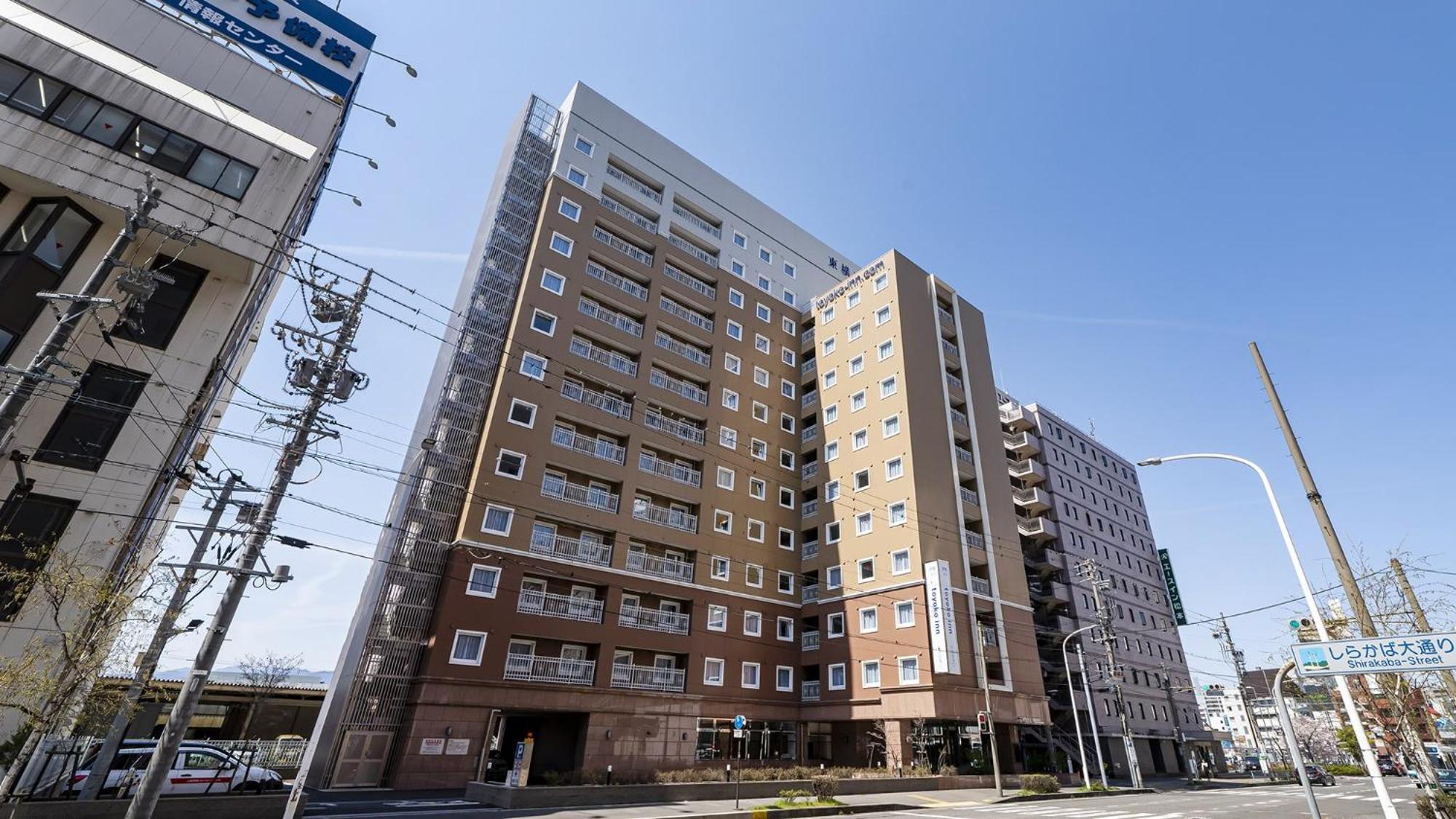 Toyoko Inn Matsumoto Eki Higashi Guchi Exterior foto